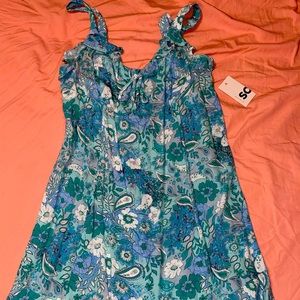 Short blue dress. For summer ☀️